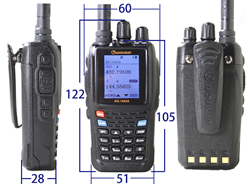 KG-1443A 雙頻無線電對講機
